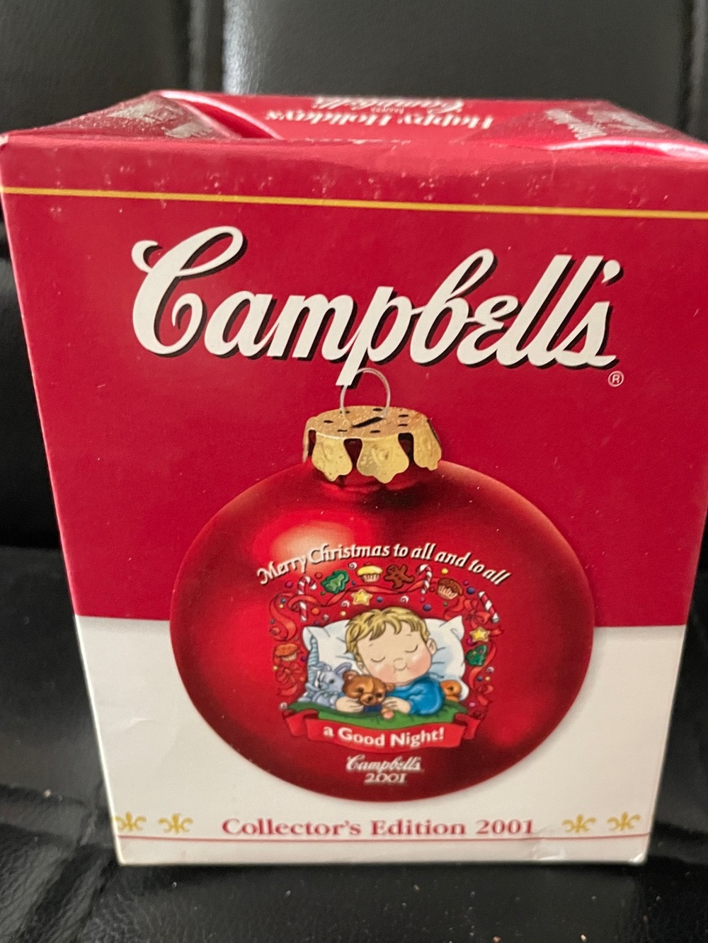 Campbell's 2001 Collector's Edition "A Good Night" Ornament